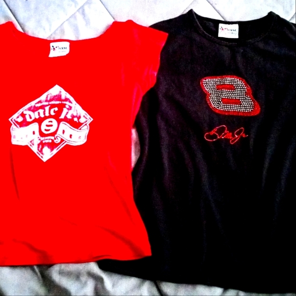 You get 2 both shirts, Official Nascar Jr #8 . 2003 Atlanta Race - Picture 1 of 7